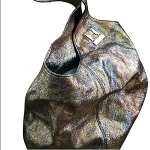 Halston Heritage Catherine Sac In Rare Metallic